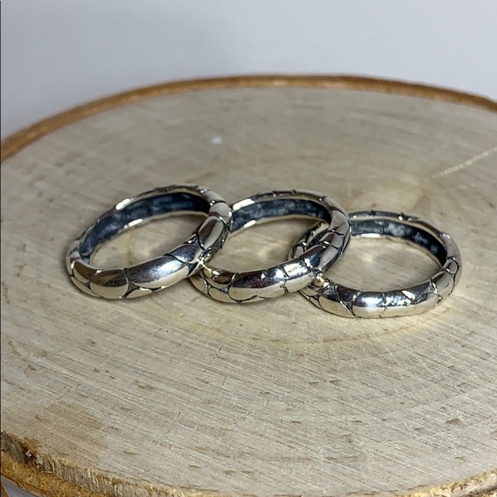 Stackable Pebble Rings